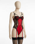 Adam & Eva24 - Yomir | Lace-Trimmed Lace-Up Lingerie Women