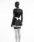 Adam & Eva24 - Roron | Satin Puff-Sleeve Lingerie Women