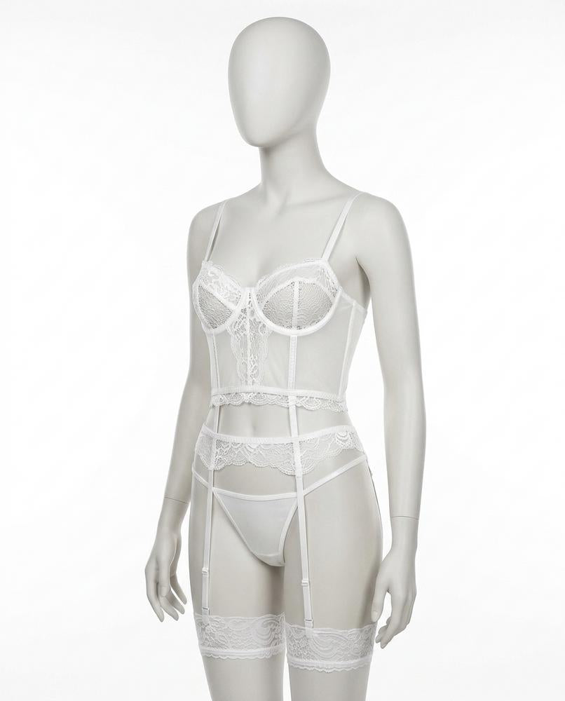 Adam & Eva24 - Laren | Structured Lace-Trimmed Lingerie Women