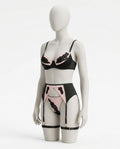 Adam & Eva24 - Nilan | Two-Tone Lace-Embroidered Lingerie Women