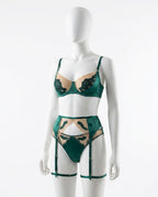 Adam & Eva24 - Nilan | Two-Tone Lace-Embroidered Lingerie Women